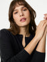 Pure Merino Wool Crew Neck Cardigan